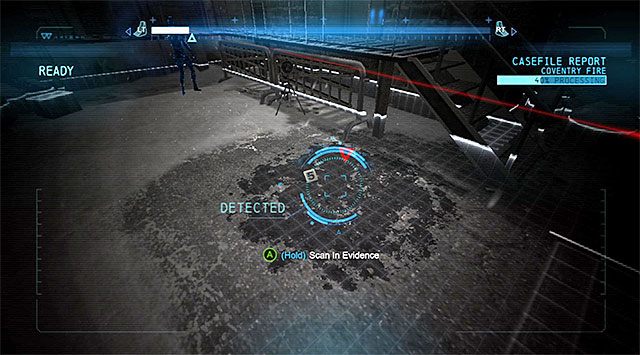 Miejsce pożaru - Sprawa 1224-7 - Pożar w Coventry | Raport dotyczący sprawy w Arkham Origins - Batman: Arkham Origins - poradnik do gry