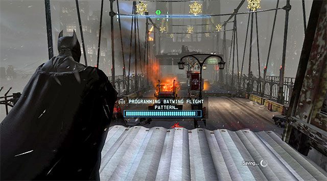 Musisz dotrzeć w okolice mostu - Zatrzymaj Świetlika na moście Pioneers Bridge | Główny wątek w Arkham Origins - Batman: Arkham Origins - poradnik do gry