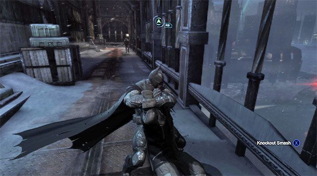 Do wyeliminowania pozostało jeszcze dwóch snajperów - Rozbrój bombę przy południowym filarze | Główny wątek w Batman Arkham Origins - Batman: Arkham Origins - poradnik do gry