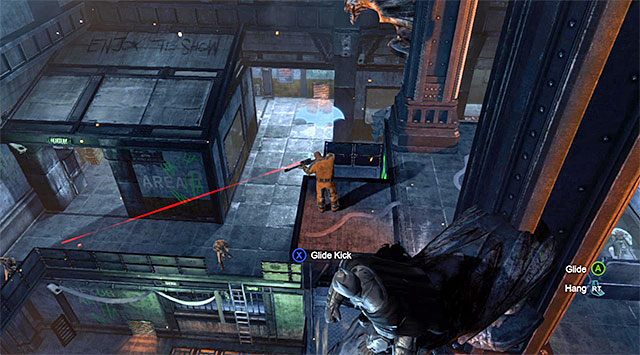 Snajper - Powstrzymaj Jokera #2 - główna sala | Główny wątek w Batman Arkham Origins - Batman: Arkham Origins - poradnik do gry