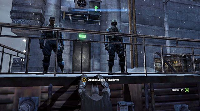 Wyrusz na wschód, czyli w stronę dwóch nowych policjantów, którzy oznaczeni zostali przez grę - Rozwiąż sprawę w Lacey Towers | Główny wątek w Batman Arkham Origins - Batman: Arkham Origins - poradnik do gry