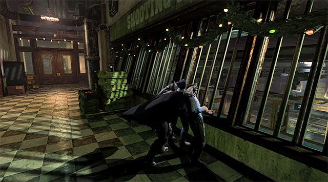 Jednoczesna eliminacja dwóch przeciwników jest jak najbardziej możliwa - Uzyskaj dostęp do serwerów policji - główna sala | Główny wątek w Arkham Origins - Batman: Arkham Origins - poradnik do gry