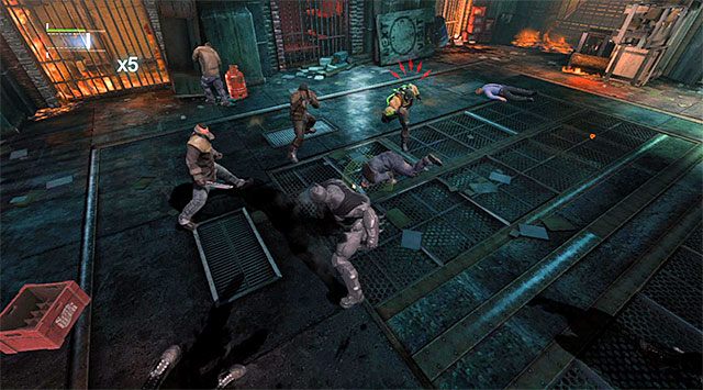 Unikaj szarż opancerzonego przeciwnika - Uzyskaj dostęp do serwerów policji - powrót do serwerowni | Główny wątek - Batman: Arkham Origins - poradnik do gry