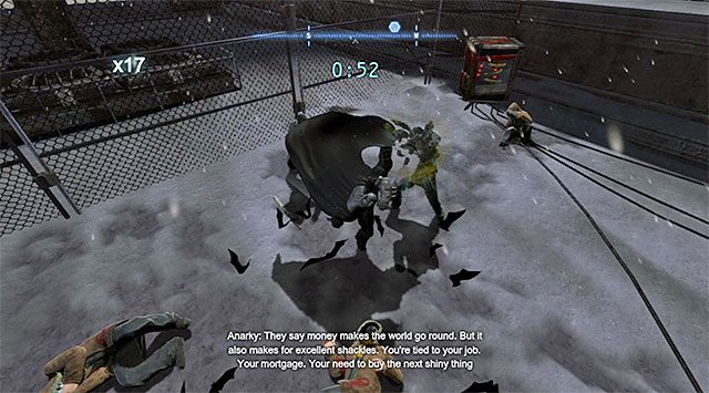 Wyprowadzaj najlepsze ataki i nie trać czasu np. na oczekiwanie na dobre momenty do kontr - Anarky | Poszukiwani przestępcy w Batman Arkham Origins - Batman: Arkham Origins - poradnik do gry