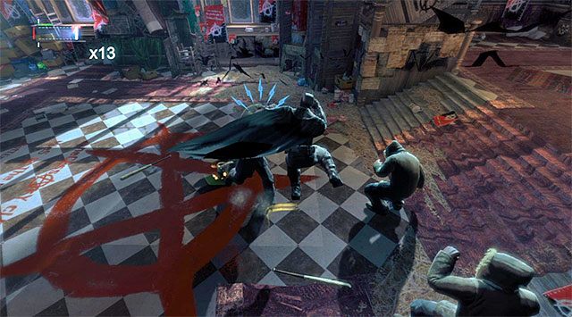 Pierwsza część bitwy jest bardzo prosta - Anarky | Poszukiwani przestępcy w Batman Arkham Origins - Batman: Arkham Origins - poradnik do gry