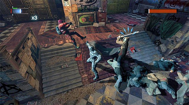 Anarky słabo broni się przed atakami Batmana - Anarky | Poszukiwani przestępcy w Batman Arkham Origins - Batman: Arkham Origins - poradnik do gry