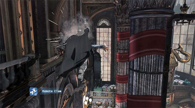 Tak jak zawsze korzystaj z punktów obserwacyjnych - Przedostań się do pomieszczenia ochrony | Główny wątek w Batman Arkham Origins - Batman: Arkham Origins - poradnik do gry