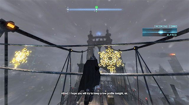 Chwytaj się hakiem kolejnych interaktywnych elementów mostu - Osiągnięcia / trofea w Batman Arkham Origins - Batman: Arkham Origins - poradnik do gry