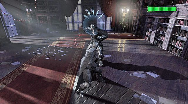Możesz odpowiadać kontrą na najsłabsze ataki Banea - Pokonaj Banea | Główny wątek w Batman Arkham Origins - Batman: Arkham Origins - poradnik do gry