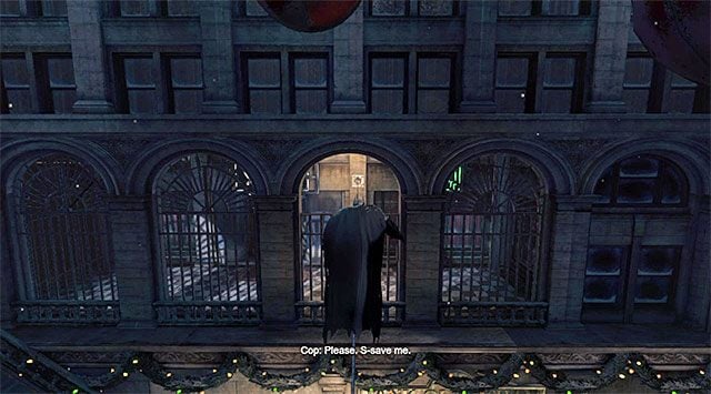Rozwiń linę i przejdź po niej - Shiva | Poszukiwani przestępcy w Batman Arkham Origins - Batman: Arkham Origins - poradnik do gry