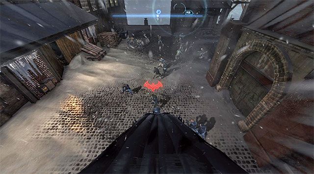 Warto zaatakować bandytów z powietrza - Bird | Poszukiwani przestępcy w Batman Arkham Origins - Batman: Arkham Origins - poradnik do gry