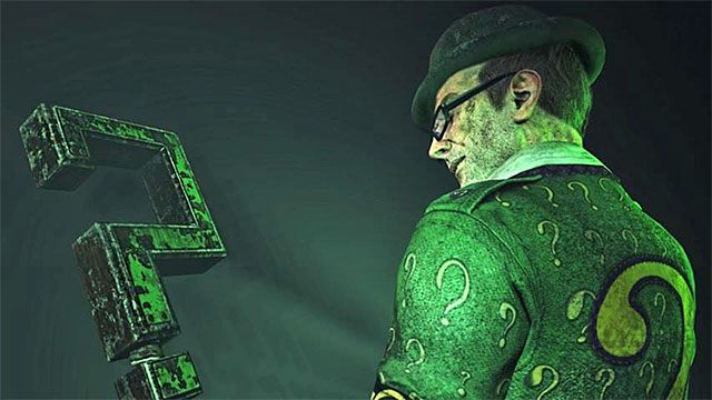 Riddler - znany również jako Edward Nigma - Bohaterowie w Batman Arkham Origins - Batman: Arkham Origins - poradnik do gry