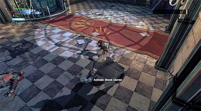 Przytrzymuj klawisz kontry żeby unikać ataków kataną - Shiva | Walki z bossami w Batman Arkham Origins - Batman: Arkham Origins - poradnik do gry