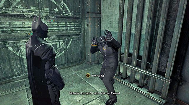Musisz przesłuchać jednego z gangsterów - Zlokalizuj Komisarza Loeba | Główny wątek w Batman Arkham Origins - Batman: Arkham Origins - poradnik do gry