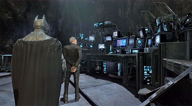 Bat-komputer - Użyj bat-komputera do zbadania karty pamięci | Główny wątek w Arkham Origins - Batman: Arkham Origins - poradnik do gry
