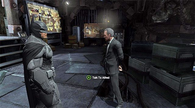 Alfred - Przesłuchaj handlarza bronią pracującego dla Pingwina | Główny wątek - Batman: Arkham Origins - poradnik do gry