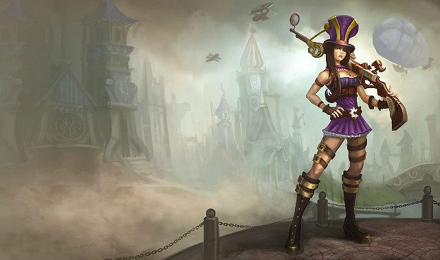 Podstawowe informacje - Opis bohatera | Caitlyn | League of Legends - League of Legends - poradnik do gry