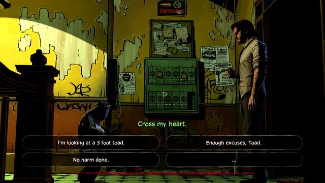 Rozmowa z Toadem - Disturbance | Epizod 1 - Faith | The Wolf Among Us - The Wolf Among Us - sezon 1 - poradnik do gry