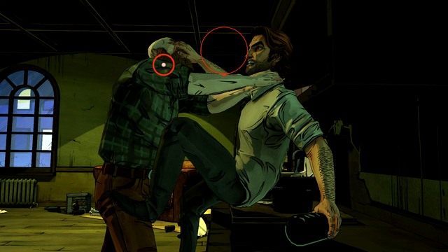 Mechanika QTE w grze - Disturbance | Epizod 1 - Faith | The Wolf Among Us - The Wolf Among Us - sezon 1 - poradnik do gry