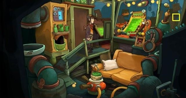 Zerknij na radar - Dostań się do Doktorka | Dotrzyj do Goal | Chaos on Deponia - Chaos on Deponia - poradnik do gry