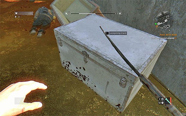 Przykładowy zamknięty pojemnik - Eksploracja okolicy w Dying Light | Świat gry - Dying Light - poradnik do gry