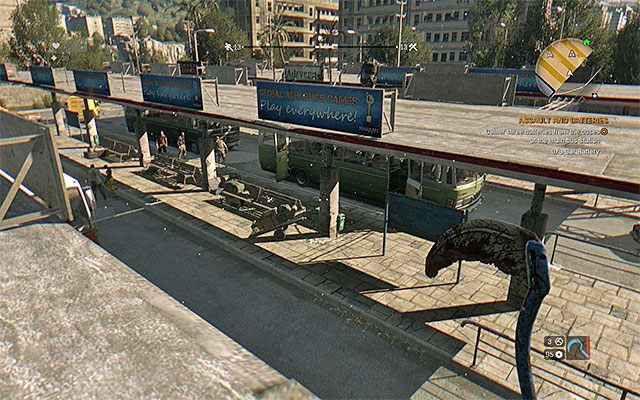 Zajezdnia autobusowa - 31 - Szturm i akumulatory (Assault and Batteries) | Poboczne zadania - Slumsy - Dying Light - poradnik do gry