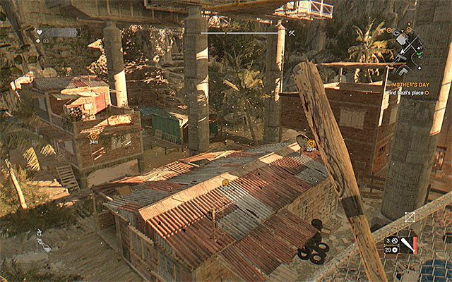 Przedostań się do izolowanego obszaru - 1 - Dzień matki (Mothers Day) | Poboczne zadania - Slumsy | Solucja Dying Light - Dying Light - poradnik do gry