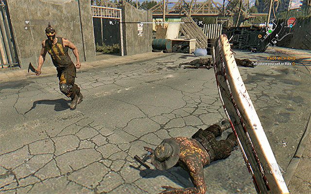 Wielu żywych przeciwników korzysta nie tylko z broni białej, ale również miotanej - Żywi przeciwnicy w Dying Light | Rodzaje przeciwników - Dying Light - poradnik do gry