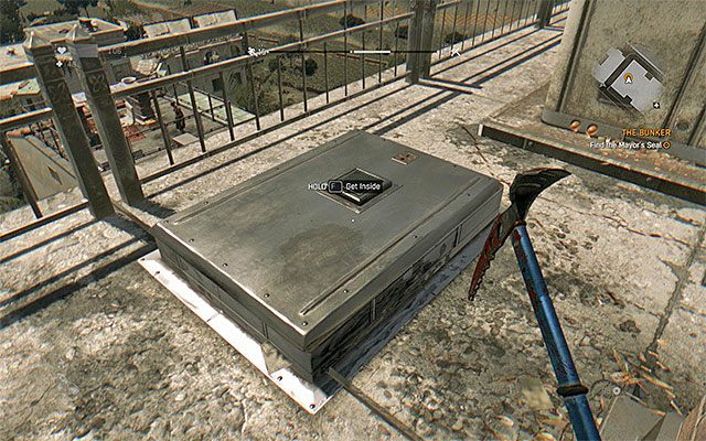 Właz na dachu hotelu - 4 - Bunkier (The Bunker) | Poboczne zadania - Stare Miasto | Solucja Dying Light - Dying Light - poradnik do gry