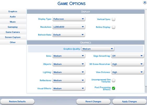W grze The Sims 4 znajduje się wiele różnych opcji - Sims 4: Wymagania sprzętowe PC, Mac, błędy karty graficznej - Sims 4 - poradnik do gry