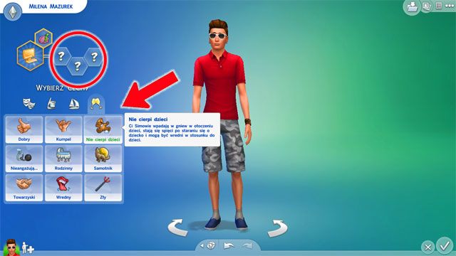 Musisz pamiętać, że niektórych cech po prostu nie można łączyć - Sims 4: Cechy Sima - tworzenie, kreator, CAS - Sims 4 - poradnik do gry