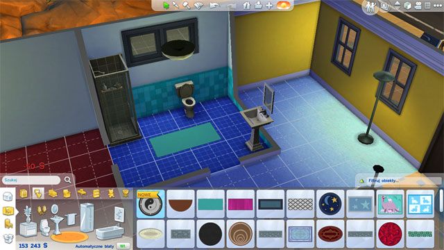 Łazienka to bardzo ( - Sims 4: Urządzanie domu, porady - Sims 4 - poradnik do gry