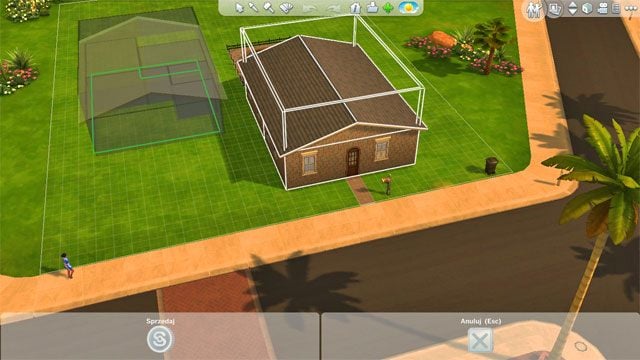 Następnie wybierz nowe miejsce docelowe umieszczenia domu, zatwierdź i gotowe - Sims 4: Rozbudowa domu, porady - Sims 4 - poradnik do gry