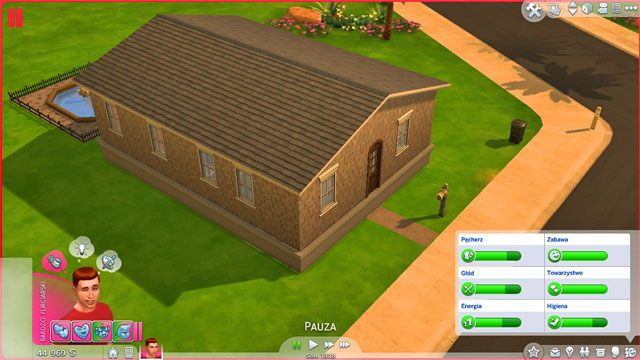 Fundamenty automatycznie wyrosną pomiędzy podłożem a domem, który to powędruje wyżej - Sims 4: Rozbudowa domu, porady - Sims 4 - poradnik do gry