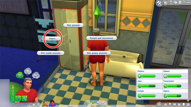 Dostępne interakcje zależą także od nastroju (emocji) Sima - Sims 4: Poruszanie się Sima, interakcje - Sims 4 - poradnik do gry