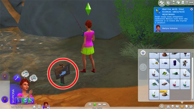 Nauczyć się go najlepiej poprzez samo wędkowanie, chociaż zawsze można wspomóc się książkami - Sims 4: Wędkarstwo - jak rozwijać? Umiejętności, porady - Sims 4 - poradnik do gry