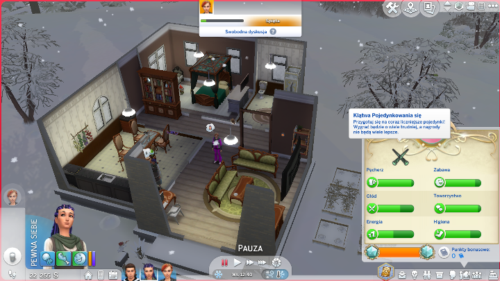 Działające na Sima klątwy odnajdziesz w zakładce potrzeb. - Sims 4 Kraina Magii: Klątwy - Sims 4 - poradnik do gry