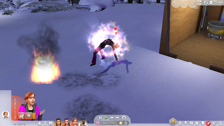 Nowych sposobów na śmierć nigdy za wiele. - Sims 4 Kraina Magii: Nowe aspiracje, ubrania, śmierć, różdżki, miotły - Sims 4 - poradnik do gry