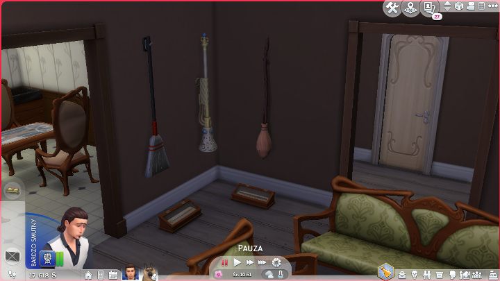 Dzięki dodatkowi Kraina magii możesz stworzyć stylową kolekcję różdżek i mioteł. - Sims 4 Kraina Magii: Nowe aspiracje, ubrania, śmierć, różdżki, miotły - Sims 4 - poradnik do gry