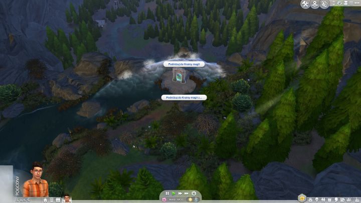 Z Wartowni Glimmerbrook dostaniesz się do Krainy magii. - Sims 4 Kraina Magii: Glimmerbrook - nowe lokacje - Sims 4 - poradnik do gry