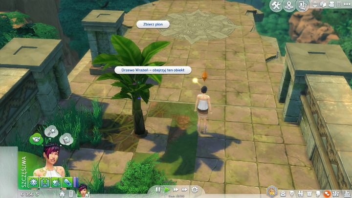 Drzewa Wrażeń są rozsiane po całej dżungli i w okolicach świątyń. - Sims 4 Przygoda w dżungli: Drzewo Wrażeń - Sims 4 - poradnik do gry
