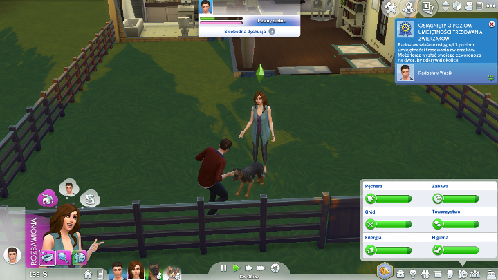 Umiejętność Tresowanie zwierzaków rozwija się, gdy szkolisz swojego pupila - Sims 4 Psy i koty: Tresowanie zwierząt - Sims 4 - poradnik do gry