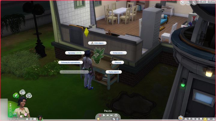 Stworzona kompozycja pojawi się na stole - Sims 4 Cztery pory roku: Układanie kompozycji z kwiatów, nowa umiejętność - Sims 4 - poradnik do gry