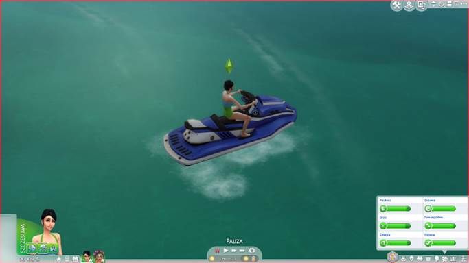 Niewielkie statki pozwalają na szybkie poruszanie się po wodzie. - Sims 4 Wyspiarskie życie: Nowe meble, ubrania, aspiracje, delfiny - nowości - Sims 4 - poradnik do gry