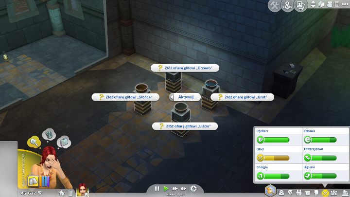 Czasami trafienie na poprawną odpowiedź jest czasochłonne - uważaj na negatywne skutki wyborów! - Sims 4 Przygoda w dżungli: Eksploracja dżungli, porady - Sims 4 - poradnik do gry