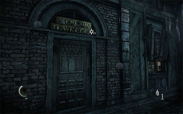 Tylne wejście prowadzące do piwnicy - Przedostanie się do wnętrza sklepu jubilerskiego - opis | Rozdział 1 (Blokada - Lockdown) - Thief - poradnik do gry