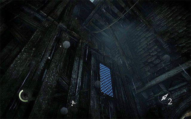 Wariant C zakłada skorzystanie z dość dobrze ukrytego wejścia znajdującego się na północnej ścianie budynku jubilerskiego, pomiędzy głównym dziedzińcem [Stonemarket - Stonecutters Court] i zachodnimi alejkami [Stonemarket - Stonecutters Court West] - Przedostanie się do wnętrza sklepu jubilerskiego - opis | Rozdział 1 (Blokada - Lockdown) - Thief - poradnik do gry