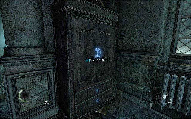 Szafka skrywająca rejestr - Odnalezienie informacji na temat Erin w lobby budynku | Rozdział 5 (Opuszczeni - The Forsaken) - Thief - poradnik do gry
