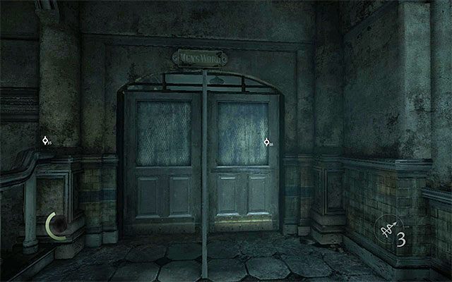 Drzwi w lobby - Dotarcie do oddziału dla mężczyzn | Rozdział 5 (Opuszczeni - The Forsaken) - Thief - poradnik do gry