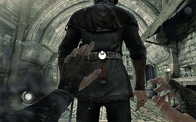 Jeden z wartowników ma przy sobie list - Pierwsza część podróży do wieży zegarowej | Rozdział 1 (Blokada - Lockdown) - Thief - poradnik do gry